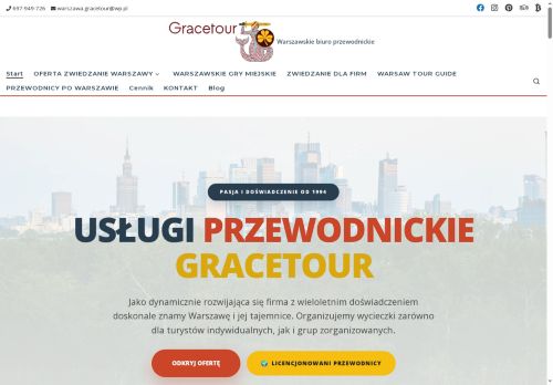 Gracetour Marek Kaczycki przewodnik miejski