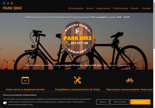 Kuba Zieniewicz MOBILNY SERWIS ROWEROWY PARKBIKE